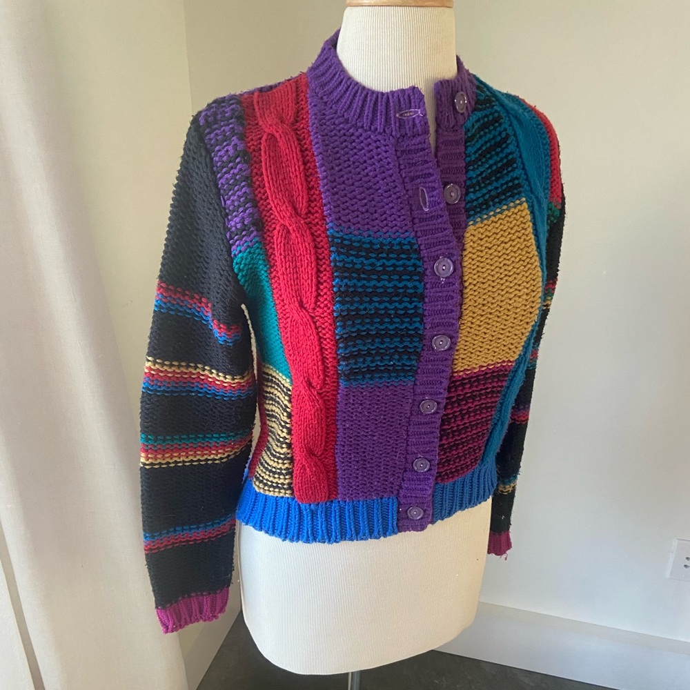 OOAK Vintage Handmade Cardigan